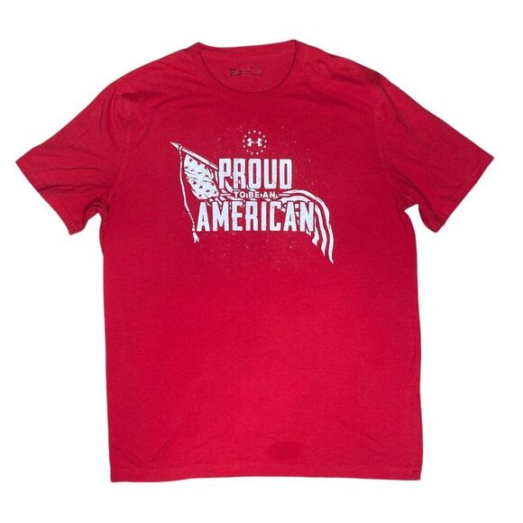 Under Armour Patriotic Mens T-shirt Size Large - Picture 1 of 4